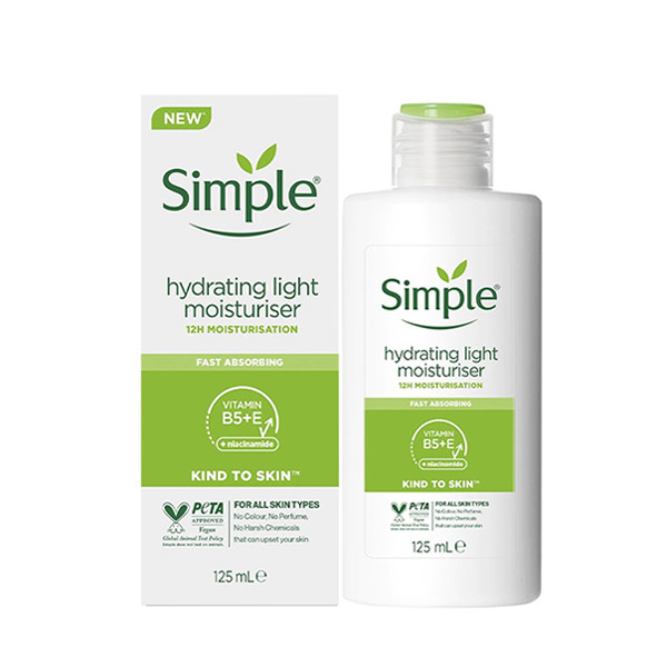 کرم آبرسان و مرطوب کننده سیمپل (Simple) مدل light