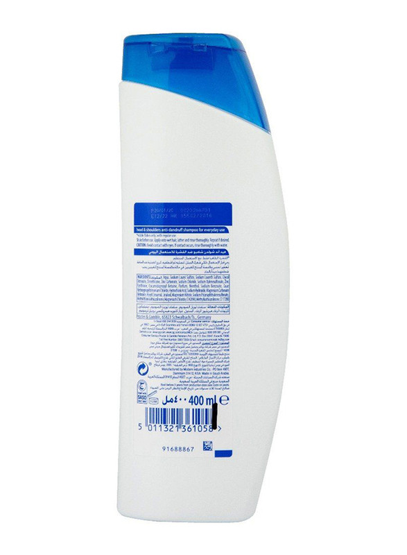 شامپو هد اند شولدرز HEAD & SHOULDERS عربی ضد شوره رایحه نعناع 400 میل