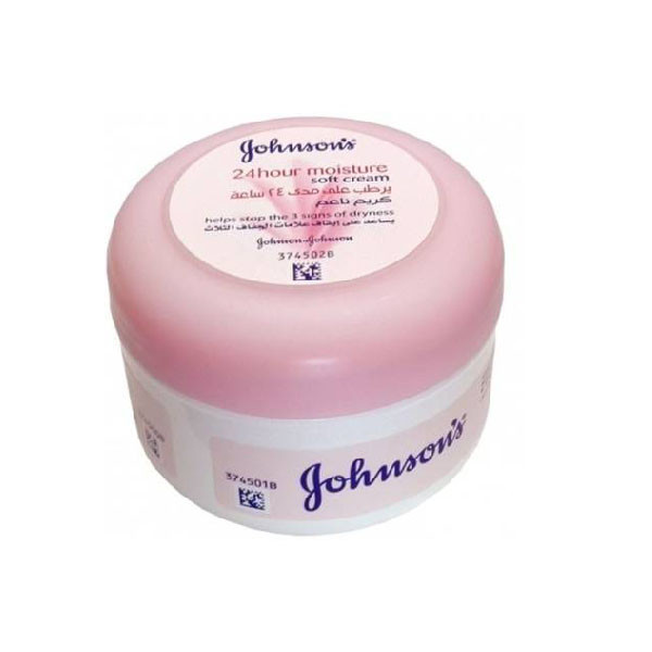 کرم مرطوب کننده دست و صورت جانسون JOHNSON’S وزن ۲۰۰ میل