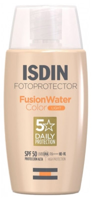 ضد آفتاب فیوژن واتر SPF50 رنگی ایزدین (تولید2023)