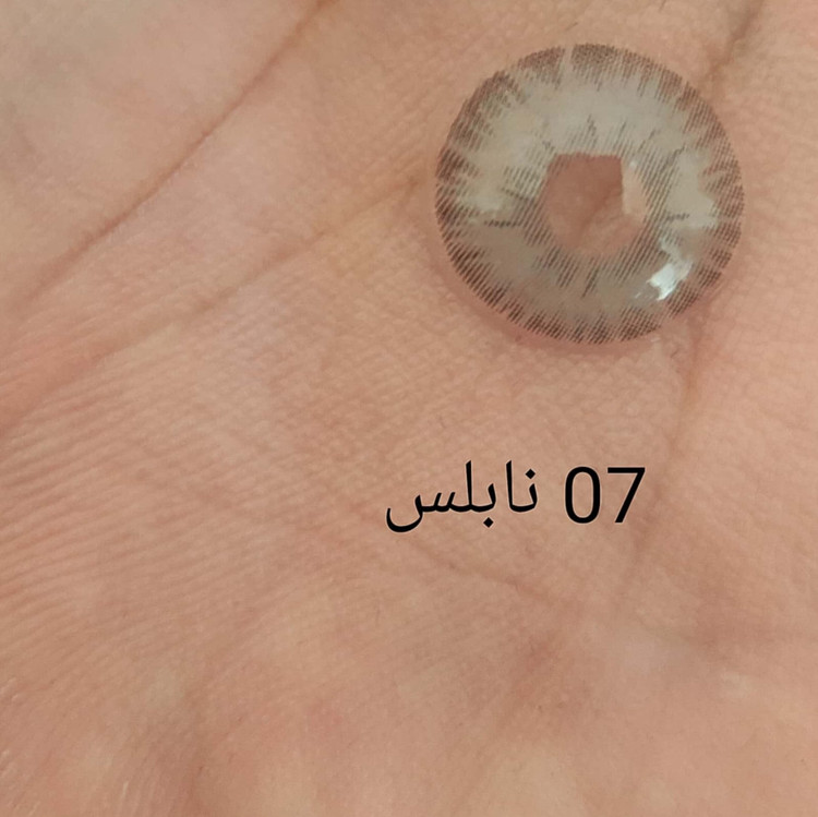 لنز رنگی نابلس فصلی 100 ساعته، شماره 7 مدل COLEN