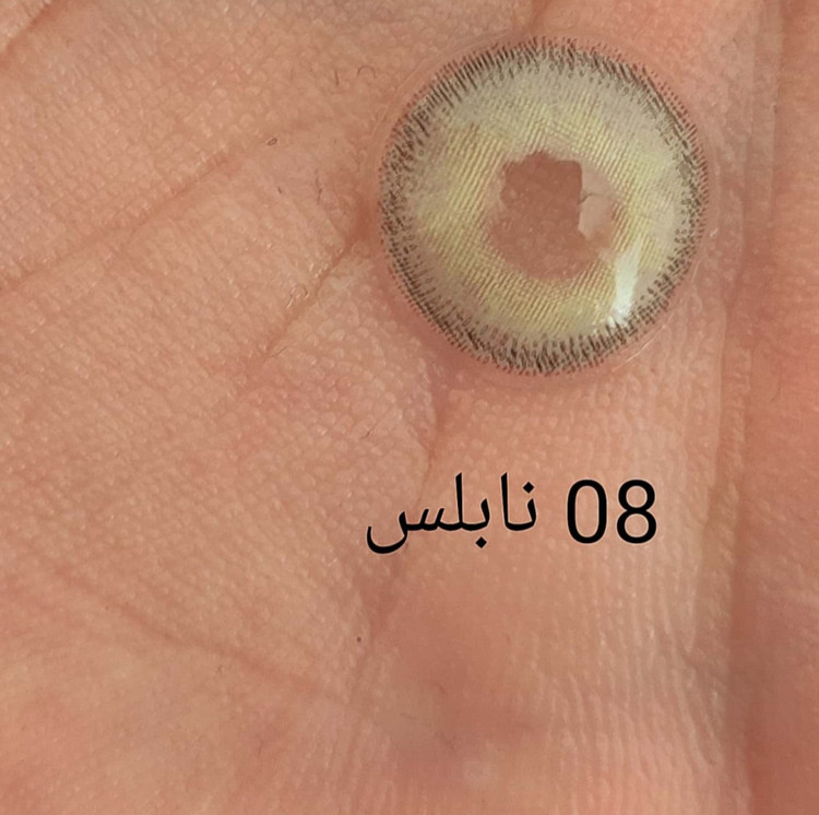 لنز رنگی نابلس فصلی 100 ساعته، شماره8 مدلCOLEN