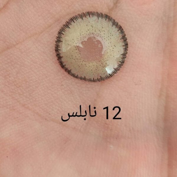 لنز رنگی نابلس فصلی 100 ساعته، شماره 12 مدل COLEN