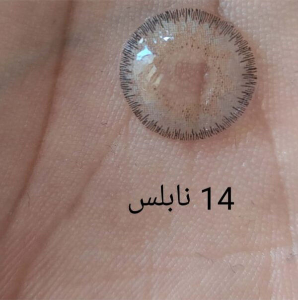 لنز رنگی نابلس فصلی 100 ساعته، شماره14مدل COLEN