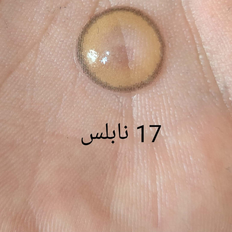 لنز رنگی نابلس فصلی 100 ساعته، شماره 17مدل COLEN