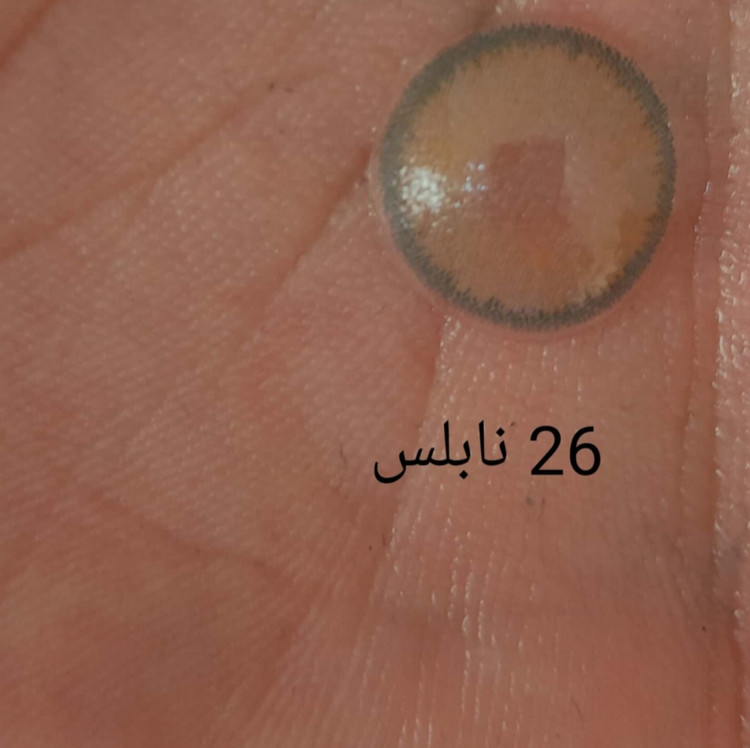 لنز رنگی نابلس فصلی 100 ساعته، شماره 26 مدل COLEN