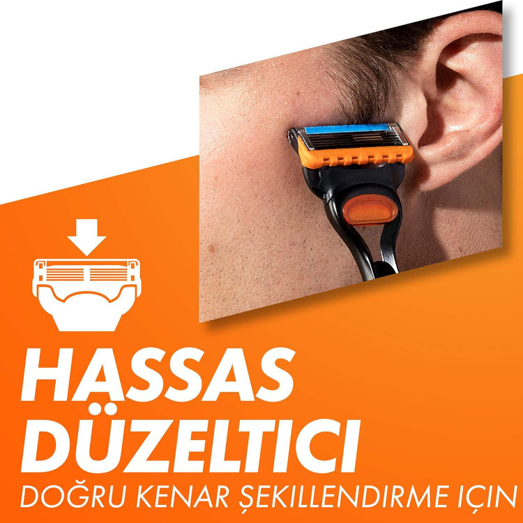 تیغ یدک ژیلت مدل Fusion 5 بسته 4 عددی