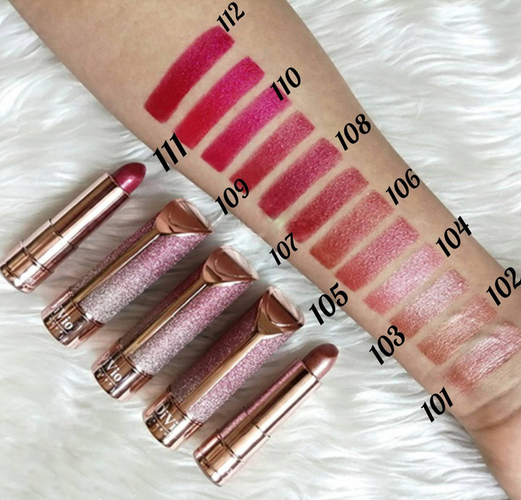 رژ لب جامد دیویو مدل شاین دار شماره 111