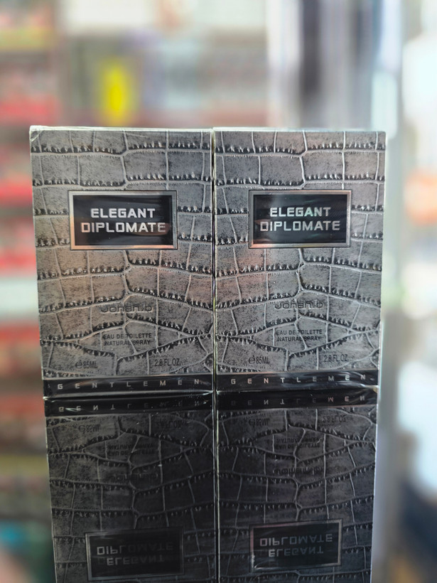 عطر ادکلن جنتلمن الگانت دیپلمات اصلی و اورجینال جیپارلیس فرانسه JOHAN.B GENTLEMEN ELEGANT DIPLOMAT