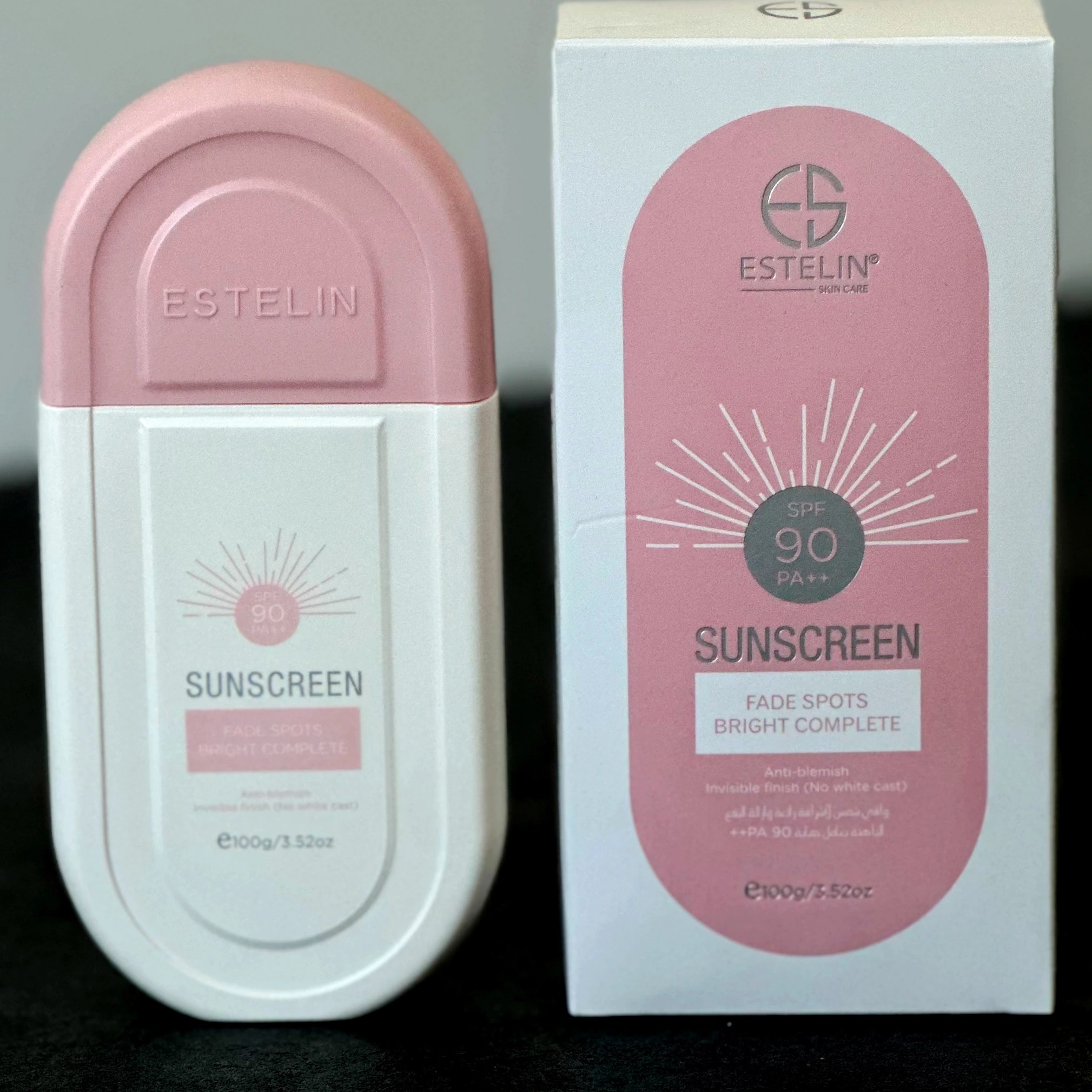 کرم ضد آفتاب استیلن SPF 90 بی رنگ حجم ۱۰۰ میلی لیتر ضد لک و ضد التهاب
