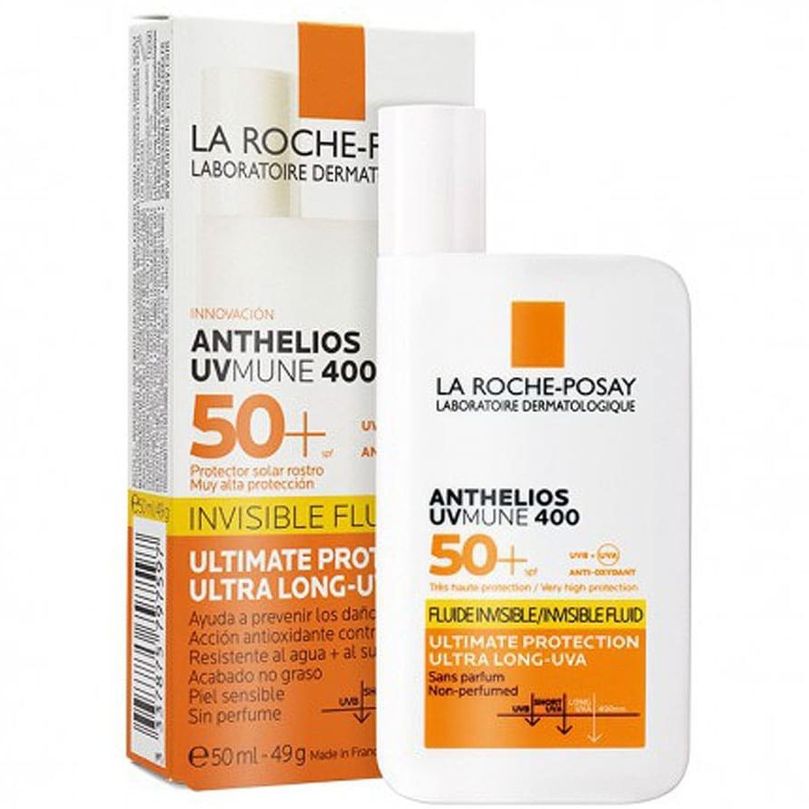 ضد آفتاب لاروش پوزای کتابی فلوییدی SPF50+ حجم 50 میل