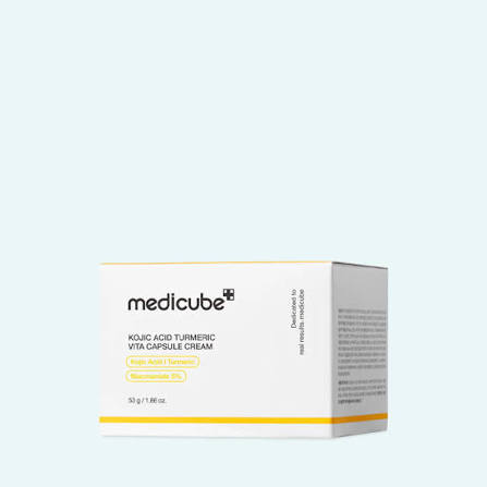 کرم کپسولی روشن کننده و ضد لک کوجیک اسید مدی کیوب Medicube وزن 53 گرم