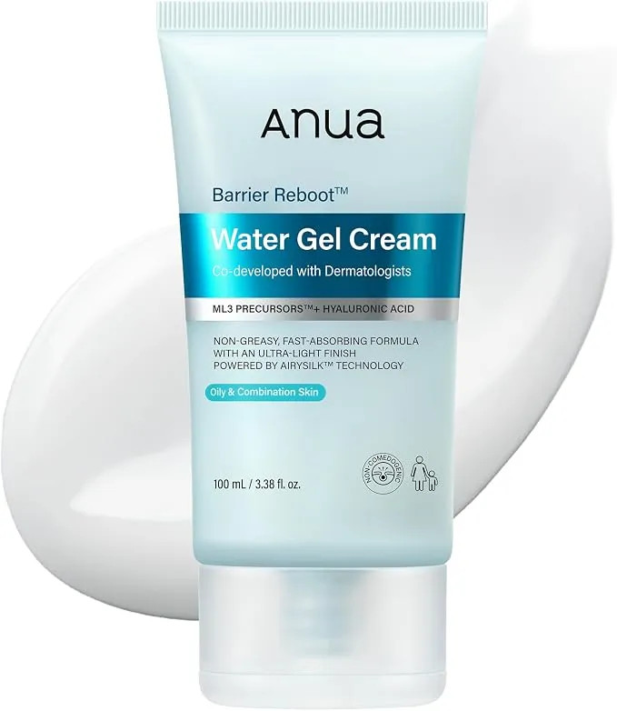 کرم ژل آبرسان و ترمیمکننده سد دفاعی آنوا Anua Barrier Reboot Water Gel Cream حجم 100 میل