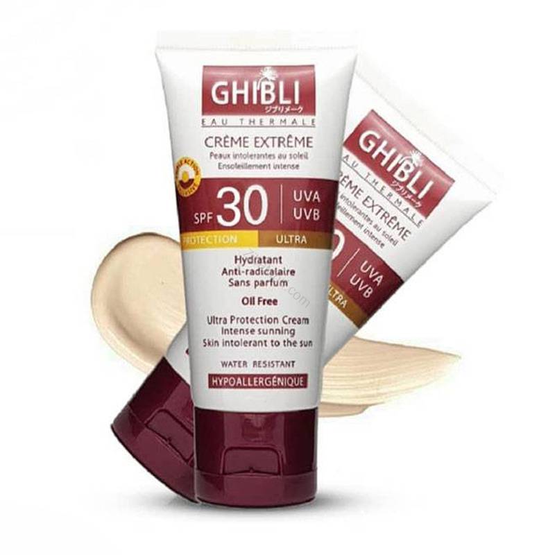 کرم ضد آفتاب رنگی  جیبلی ghibli  spf50
