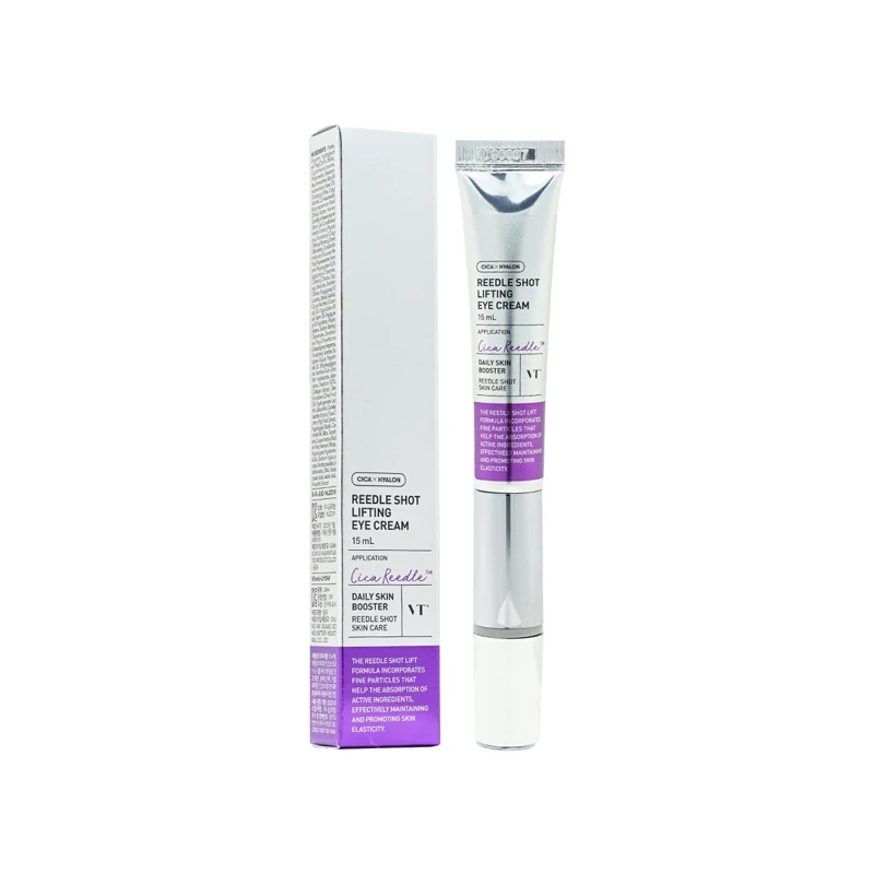 کرم دور چشم لیفتینگ ویبره دار ریدل شاتVt Reedle Shot Lifting Eye Cream 15