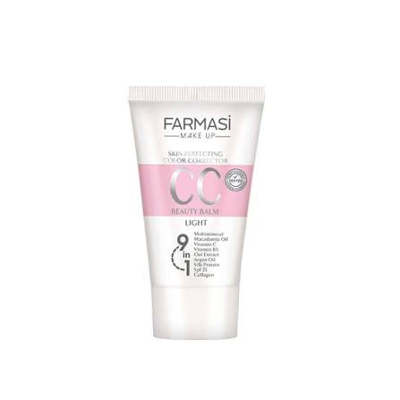 سی سی  کرم 01 فارماسی Farmasi رنگ Light  با Spf25 حجم 50 میل اورجینال