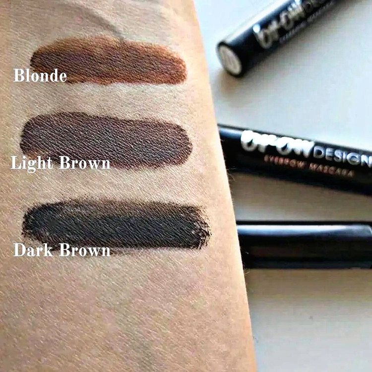 ریمل ابرو Brow Design فارماسی رنگ DARK BROWNحجم 5 میل