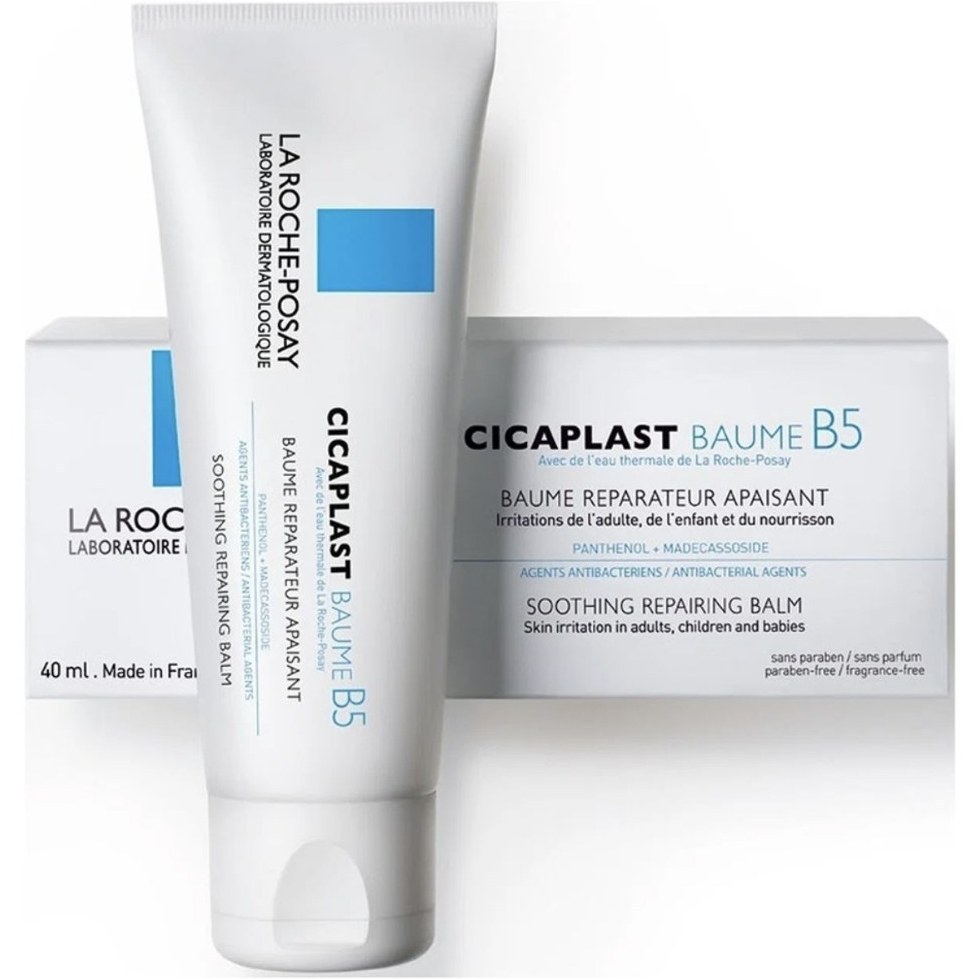 کرم ترمیم کننده لاروش پوزای | La Roche Posay مدل سیکاپلاست ترمیم کننده پوست حجم40میل